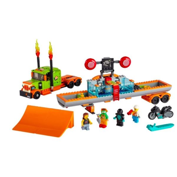 『現貨』LEGO 60294 City-特技表演卡車 盒組 