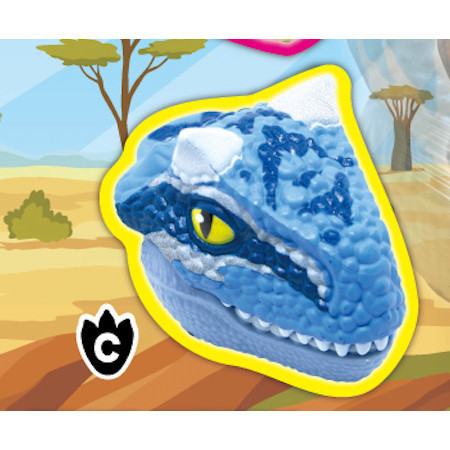 4A533『現貨』恐龍迴力車吊飾 Peanuts club 扭蛋 轉蛋 