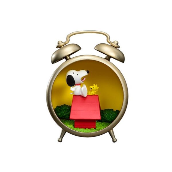 R181『現貨』史努比西洋古董立體場景收藏 RE-MENT 盒玩 