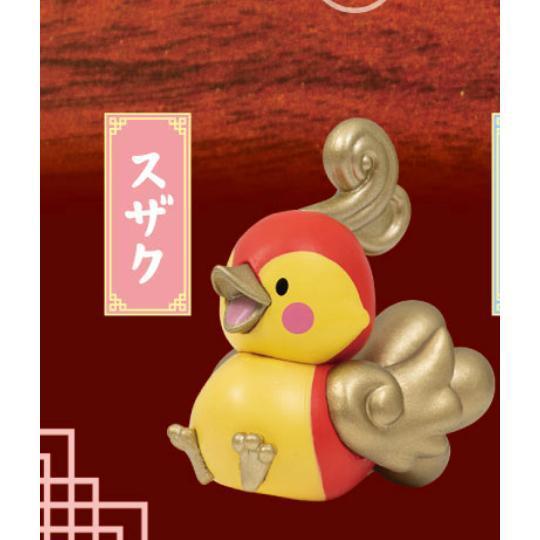 5A065『現貨』微笑四神公仔  Qualia  扭蛋   轉蛋 