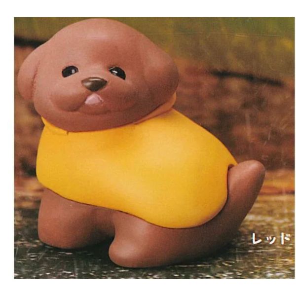 2A652『現貨』動物愛好系列-散步貴賓犬公仔 Standstones 扭蛋 轉蛋 