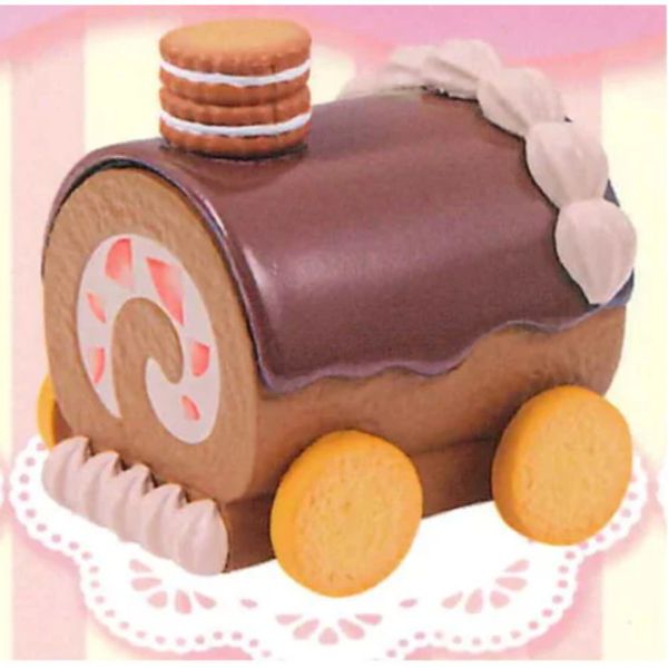 1A940『現貨』轉轉蛋糕小火車 Qualia 扭蛋 轉蛋 