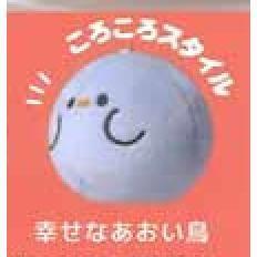 6A274『現貨』軟綿綿圓圓小鳥吊飾  YELL  扭蛋   轉蛋 