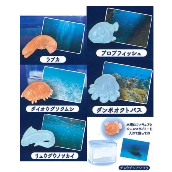 2A475『現貨』迷你水族箱景品-深海篇 YELL 扭蛋 轉蛋 