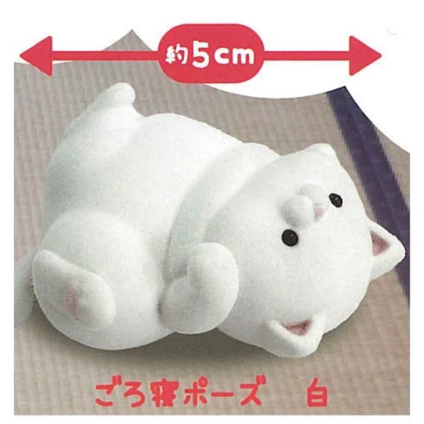 2A270『現貨』牛人胖嘟嘟貓咪植絨公仔P3 HMA 扭蛋 轉蛋 