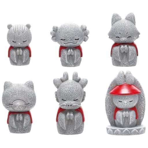 2A21『現貨』動物地藏公仔P6 YELL 扭蛋 轉蛋 