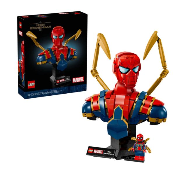 『現貨』LEGO 76326 SH-鋼鐵蜘蛛人半身像 盒組 