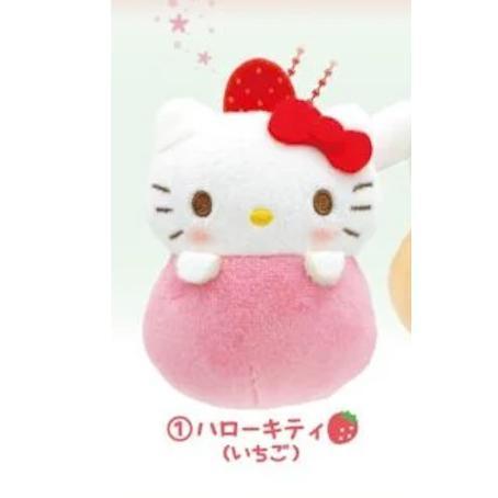 5A965『現貨』三麗鷗角色水果大福香氣玩偶吊飾  K2 STATION  扭蛋   轉蛋 