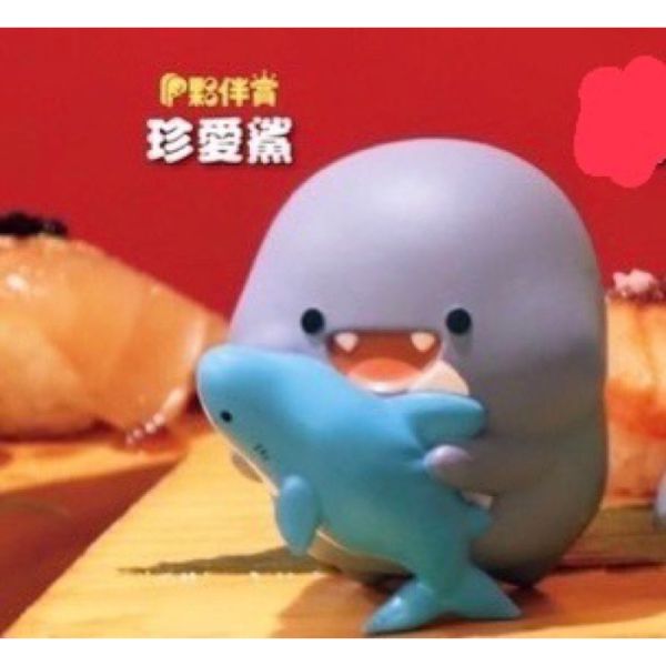 T029『現貨』胖鯊魚鯊西米 夥伴玩具 扭蛋 轉蛋 