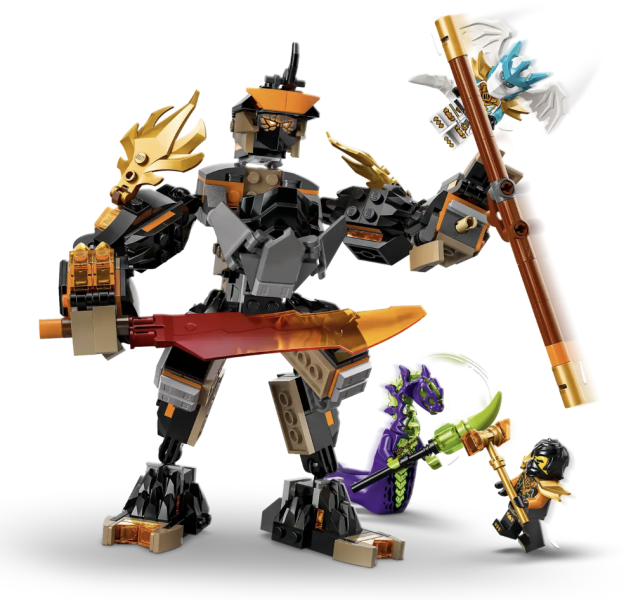 『現貨』LEGO 71854 Ninjago 阿剛的任務機械人和龍形冰忍 盒組 