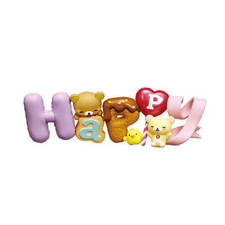 R78『現貨』拉拉熊字母擺設景品 RE-MENT 盒玩 