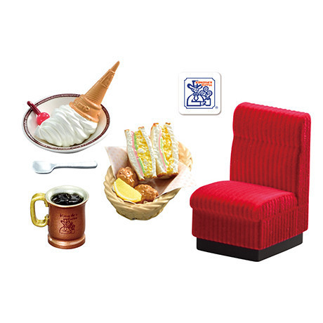 R67『現貨』客美多咖啡店場景組 RE-MENT 盒玩 