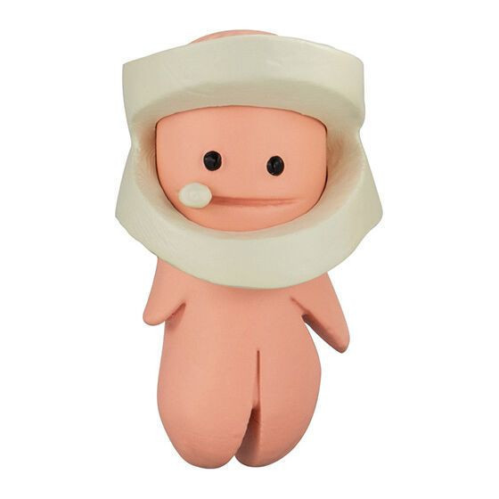 2A526『現貨』小香腸星人排隊公仔 BANDAI 扭蛋 轉蛋 