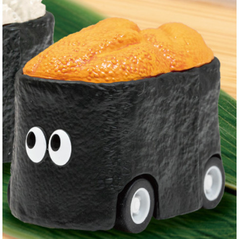 4A892『現貨』軍艦壽司迴力車 Qualia 扭蛋 轉蛋 