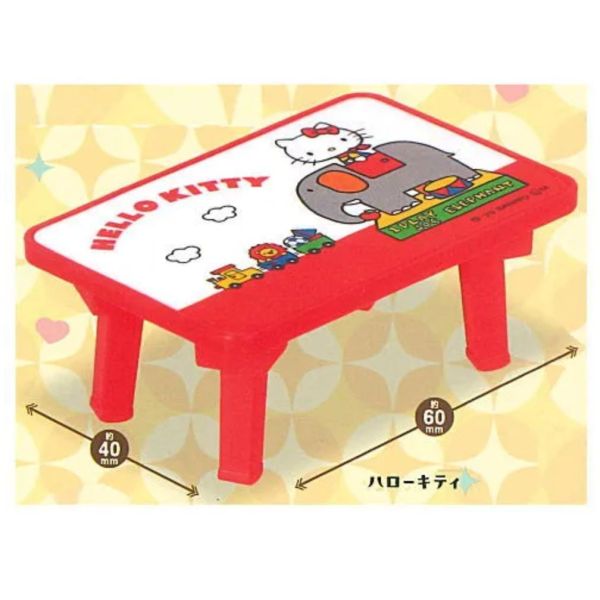 5A180『現貨』三麗鷗角色迷你摺疊桌    BENELIC  扭蛋   轉蛋 