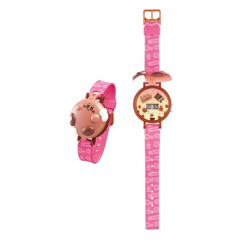 2A860『現貨』星之卡比美食節圓滾滾電子錶 T-ARTS 扭蛋 轉蛋 