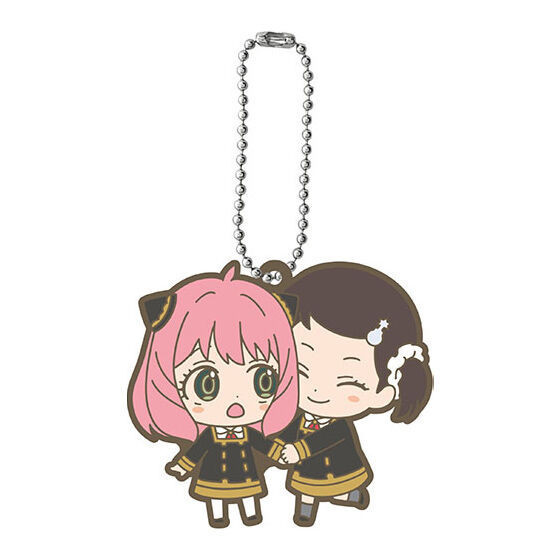 1A177『現貨』間諜家家酒軟膠吊飾P4 BANDAI 扭蛋 轉蛋 