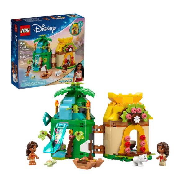 『現貨』LEGO 43260 Disney-莫娜的歡樂島 盒組 