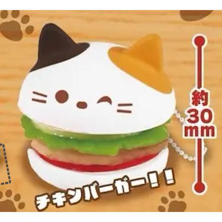 5A241『現貨』熊貓喵喵速食店吊飾   J.DREAM  扭蛋   轉蛋 