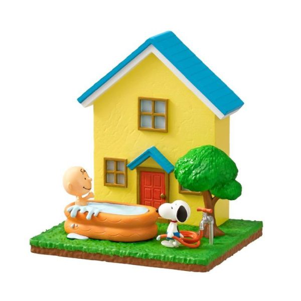 R389『現貨』史努比可愛甜蜜小屋   RE-MENT   盒玩 