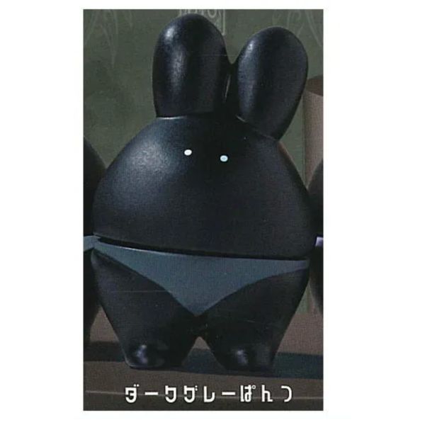 3A936『現貨』兔兔小可愛造型公仔-黑哥德篇 YELL 扭蛋 轉蛋 