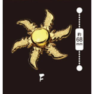 3A989『現貨』超回轉合金指尖陀螺 KOROKORO 扭蛋 轉蛋 