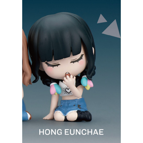 3A964『現貨』LE SSERAFIM ANTIFRAGILE 倚肩公仔 T-ARTS 扭蛋 轉蛋 