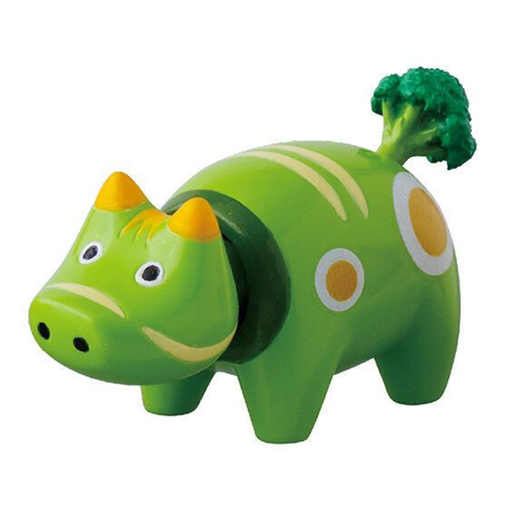 2A287『現貨』蔬菜牛牛排隊公仔 BANDAI 扭蛋 轉蛋 