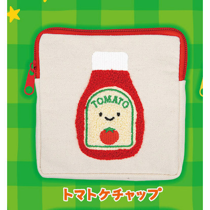 2A562『現貨』笑咪咪調味料絨毛小物包 Qualia 扭蛋 轉蛋 