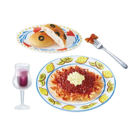 R264『現貨』袖珍街角的義式餐廳 RE-MENT 盒玩 