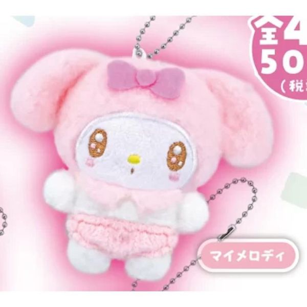 4A331『現貨』三麗鷗角色玩偶吊飾豪華版P3 夢屋 扭蛋 轉蛋 