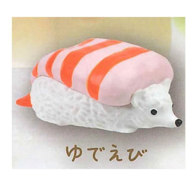 3A722『現貨』刺猬仿真料理 YELL 扭蛋 轉蛋 