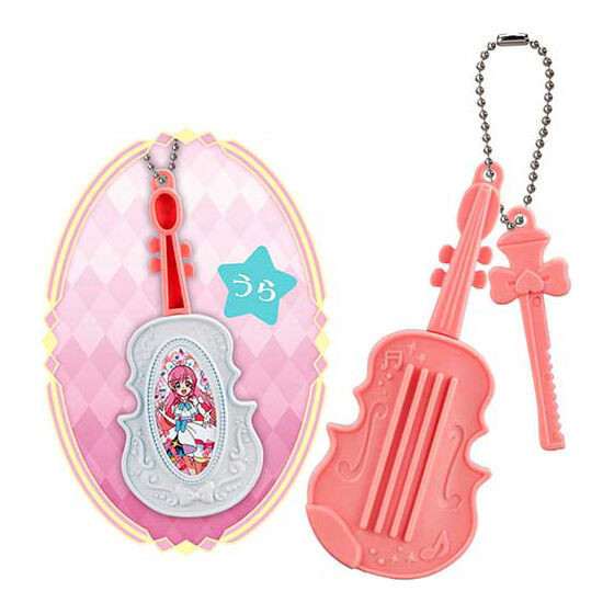 1A313『現貨』美味PARTY光之美少女樂器吊飾 BANDAI 扭蛋 轉蛋 