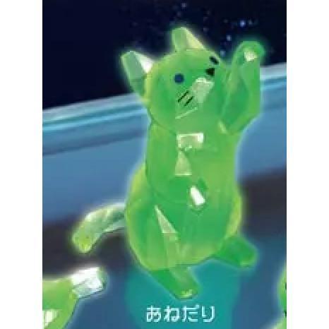 5A526『現貨』角角夜光貓咪  YELL  扭蛋   轉蛋 