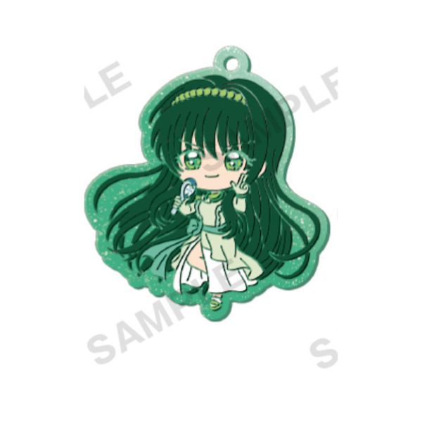 2A212『現貨』真珠美人魚閃亮軟膠吊飾 BUSHIROAD 扭蛋 轉蛋 