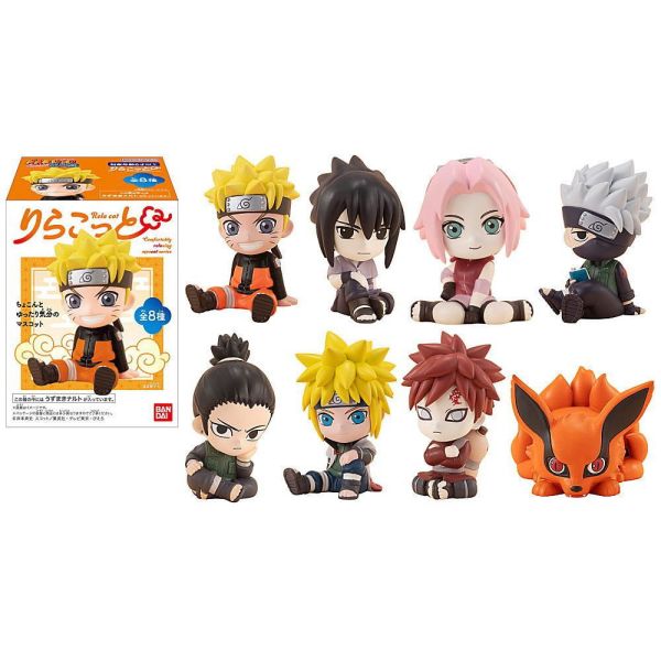 R191『現貨』坐姿火影忍者 BANDAI 盒玩 