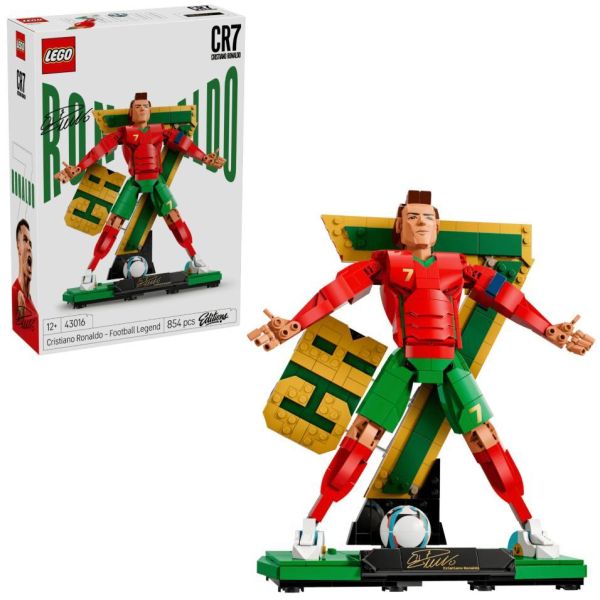 『現貨』LEGO 43016   Cristiano Ronaldo－足壇傳奇    盒組 