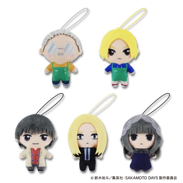 4A154『現貨』坂本日常角色扭蛋玩偶吊飾 Fukuya 扭蛋 轉蛋 