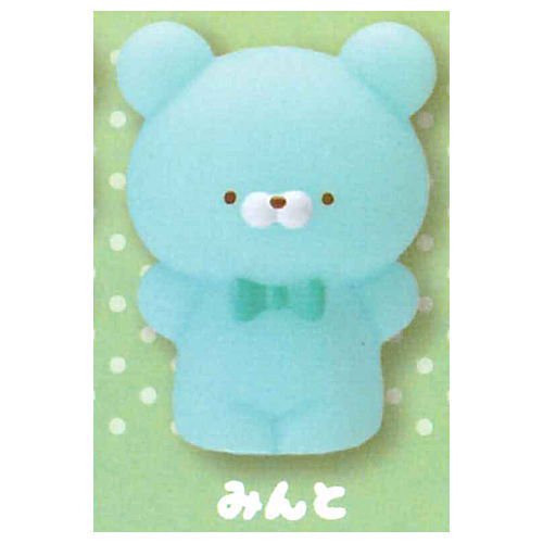 egb365『現貨』裝傻熊軟膠公仔-淺色篇 扭蛋 轉蛋 