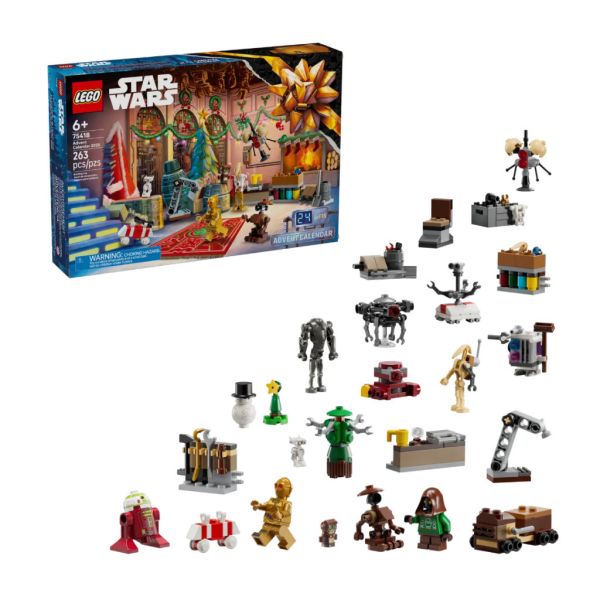 『現貨』LEGO 75418 STAR WARS-2025 年驚喜月曆 盒組 