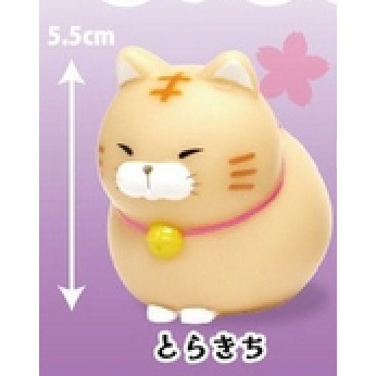 4A333『現貨』鬍鬚饅頭貓軟膠公仔P3 AMUSE 扭蛋 轉蛋 