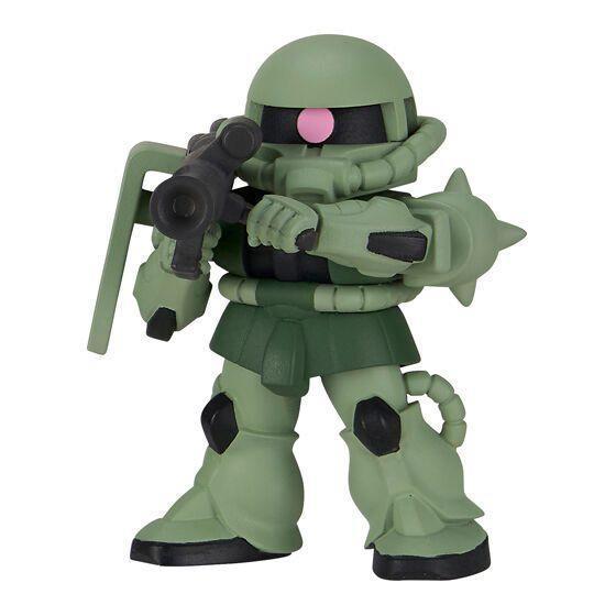 6A234『現貨』機動戰士鋼彈排隊公仔 薩克  BANDAI  扭蛋   轉蛋 