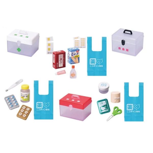 2A3『現貨』擬真醫藥組與急救箱-花粉症對策篇 Tarlin 扭蛋 轉蛋 