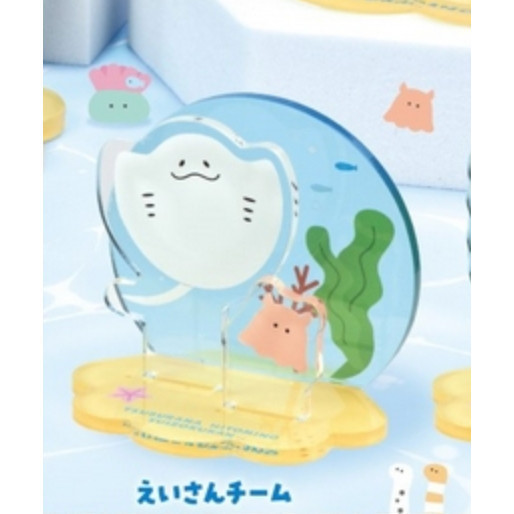 1A910『現貨』圓眼水族館情景壓克力立牌 YELL 扭蛋 轉蛋 