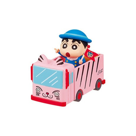 R199『現貨』蠟筆小新雙葉幼稚園巴士粗發 RE-MENT 盒玩 