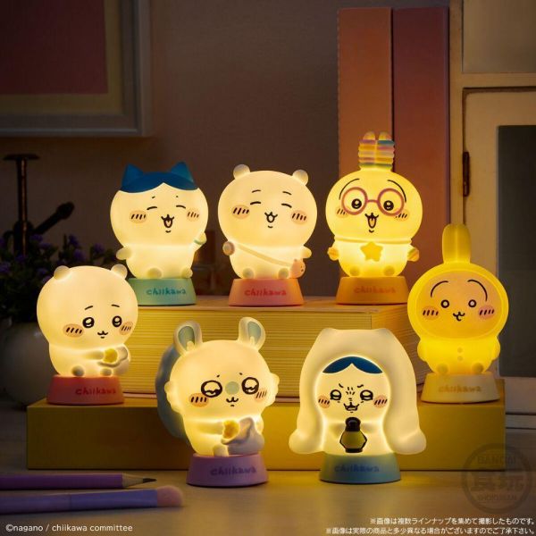 R409『現貨』日版 吉伊卡哇發光公仔  bandai  食玩  盒玩 盲盒 