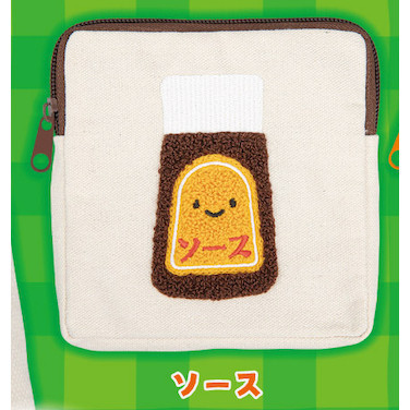 2A562『現貨』笑咪咪調味料絨毛小物包 Qualia 扭蛋 轉蛋 