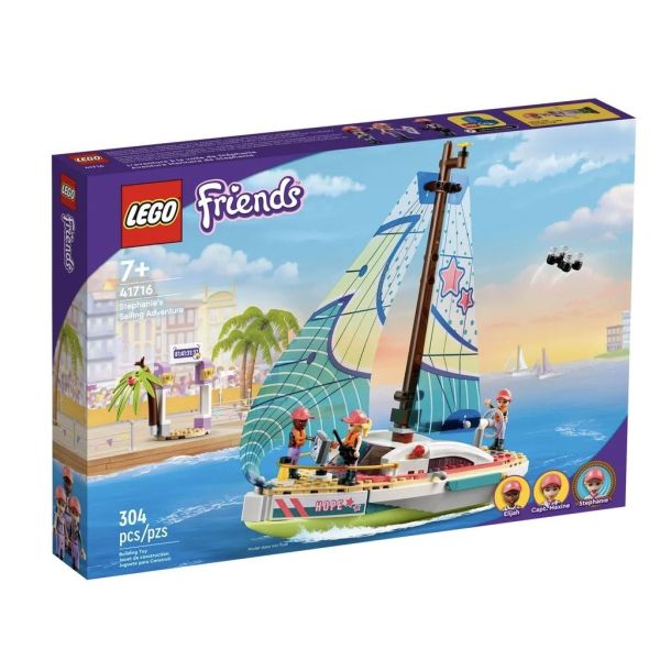 『現貨』 LEGO 41716 Friends-斯蒂芬妮的帆船冒險 盒組 
