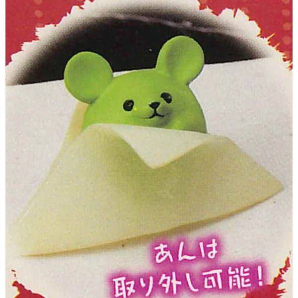 1A932『現貨』動物愛好系列-麻糬動物們與和菓子的溫暖時光 Standstones 扭蛋 轉蛋 