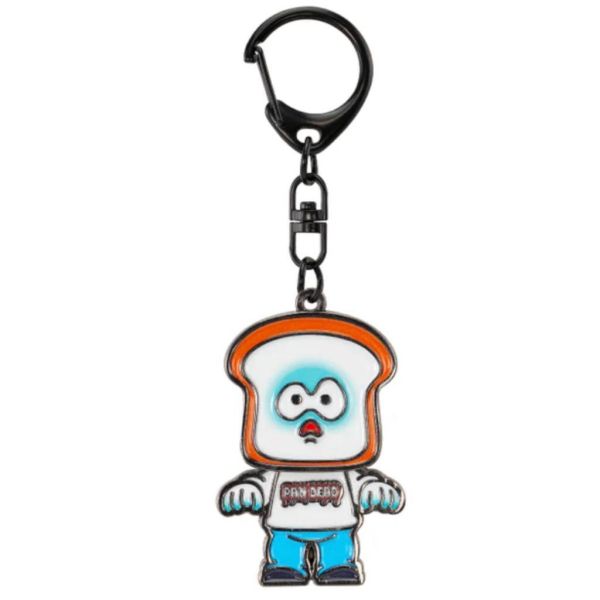 5A806『現貨』PAN DEAD殭屍麵包金屬吊飾   Kenelephant  扭蛋   轉蛋 